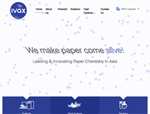 Tablet Screenshot of ivaxchem.com